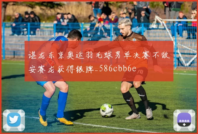 谌龙东京奥运羽毛球男单决赛不敌安赛龙获得银牌_586cbb6e