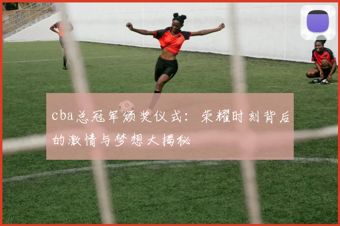 cba总冠军颁奖仪式：荣耀时刻背后的激情与梦想大揭秘