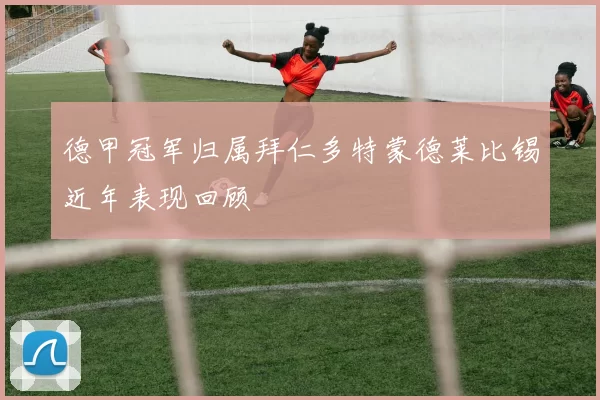 德甲冠军归属拜仁多特蒙德莱比锡近年表现回顾